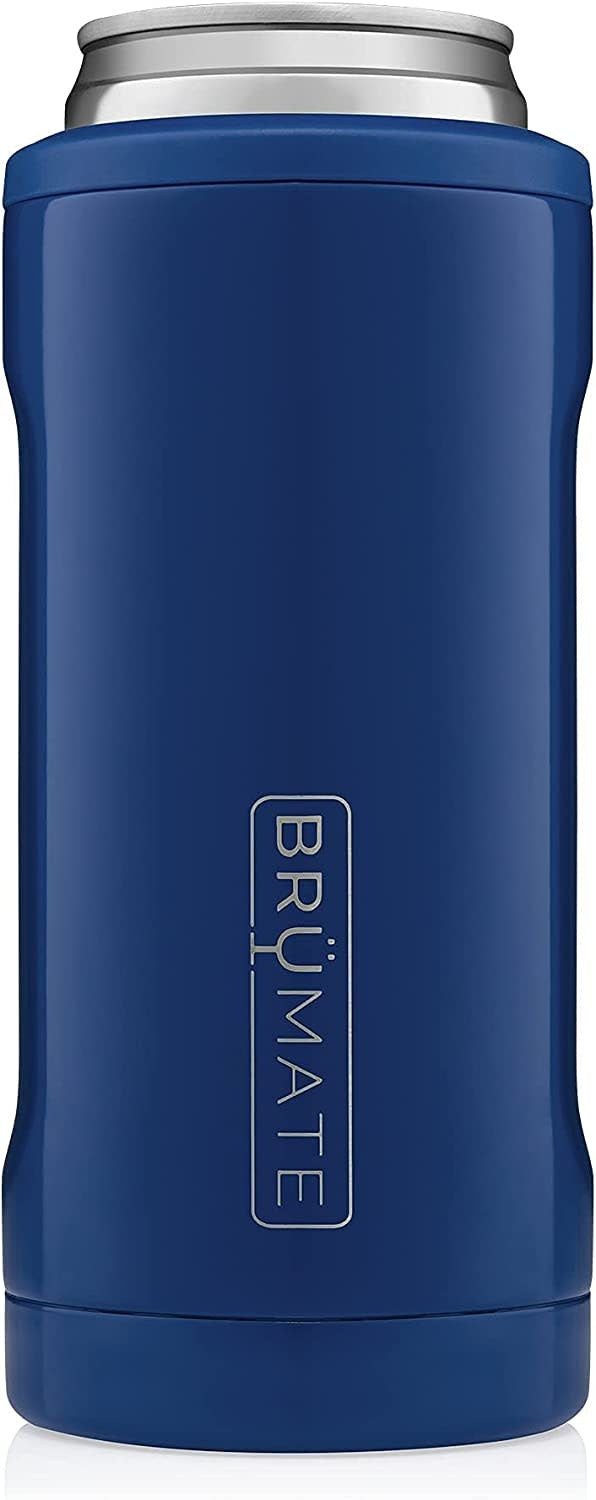 BruMate 12oz Slim Can Cooler Royal Blue