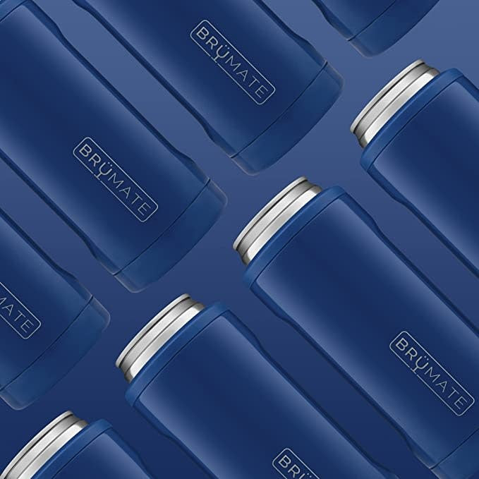 BruMate 12oz Slim Can Cooler Royal Blue