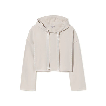 Bianca Satin Inset Hoodie |