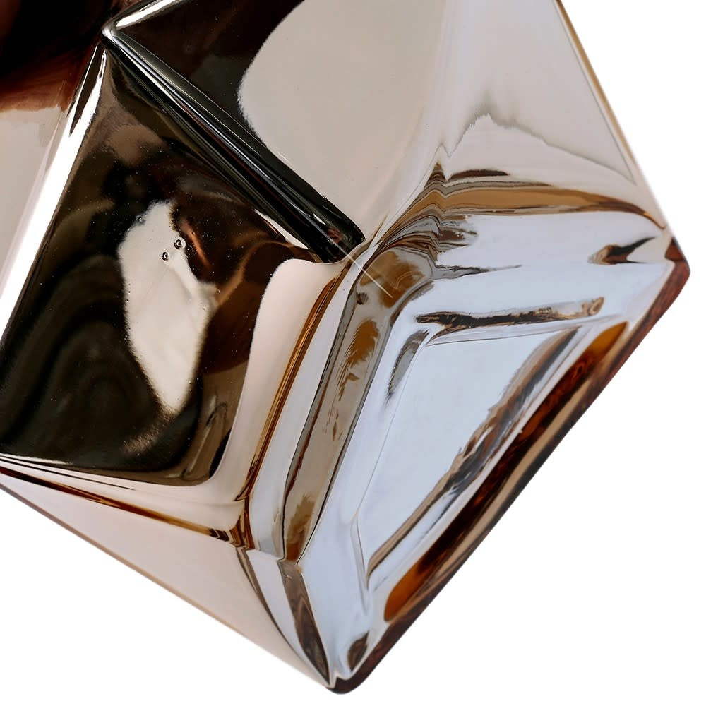 Geometric Vase | Gold 5.5in