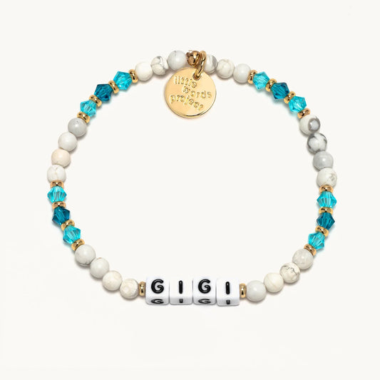 Gigi Chambray Stretch Bracelet