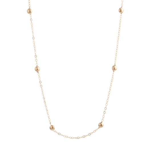 41" Necklace Honesty Gold