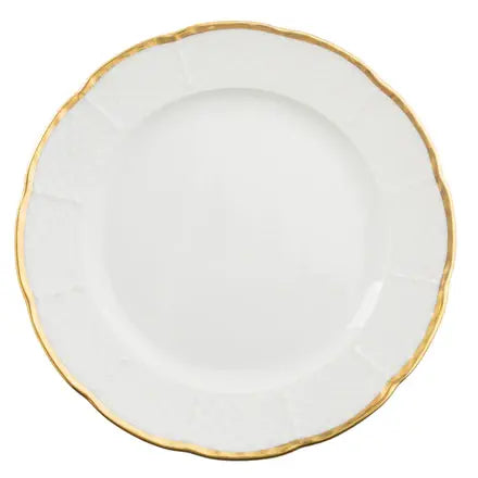 Sea Island Ultra-White Gold Dinner Plate | 10.4in