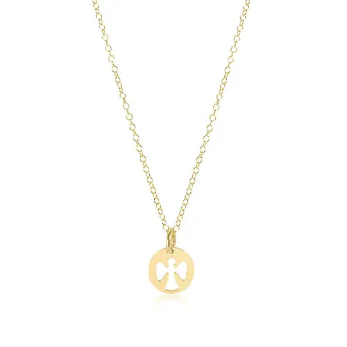eNewton Guardian Angel Charm Necklace | 16in