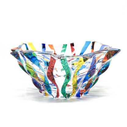 Murano Italian Crystal Bowl
