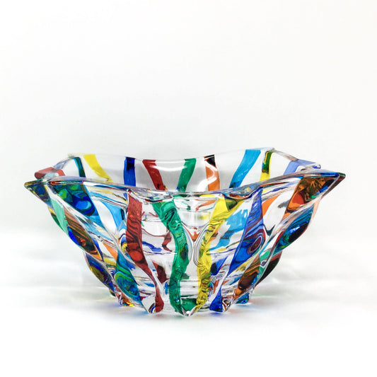 Murano Italian Crystal Bowl