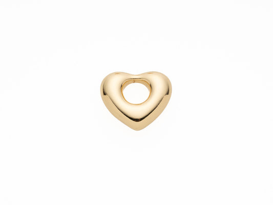 Puffy Heart Charm Pendant