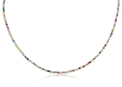 eNewton Hope Unwritten Gemstone 15in Choker Necklace | Hot Mess