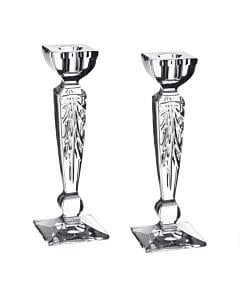Iris Pair of Candlesticks | 8in