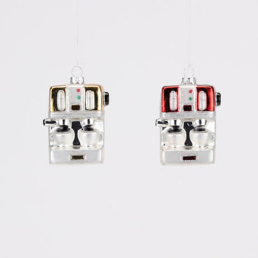 Coffee Machine Ornament Assorted 3.25"