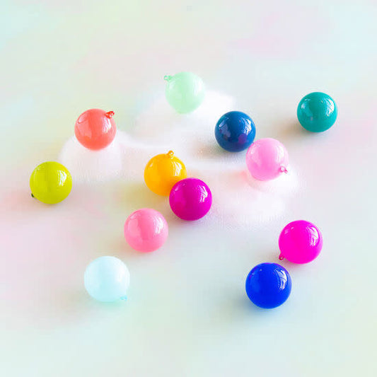 Sugar Plum Ball Ornament Assorted 4"