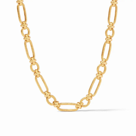 Ivy Link Necklace | Gold