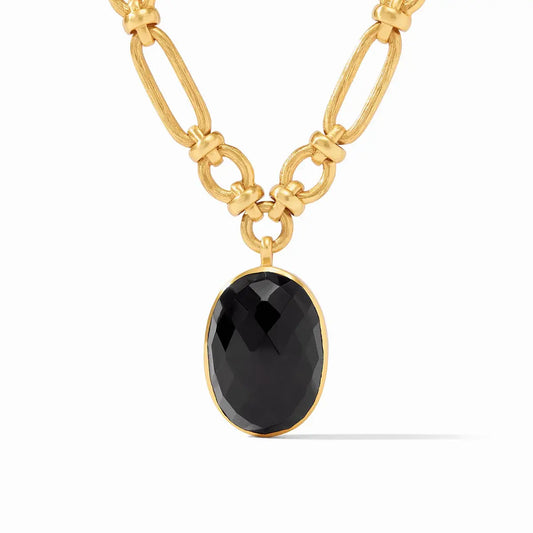 Ivy Statement Ring | Obsidian Black