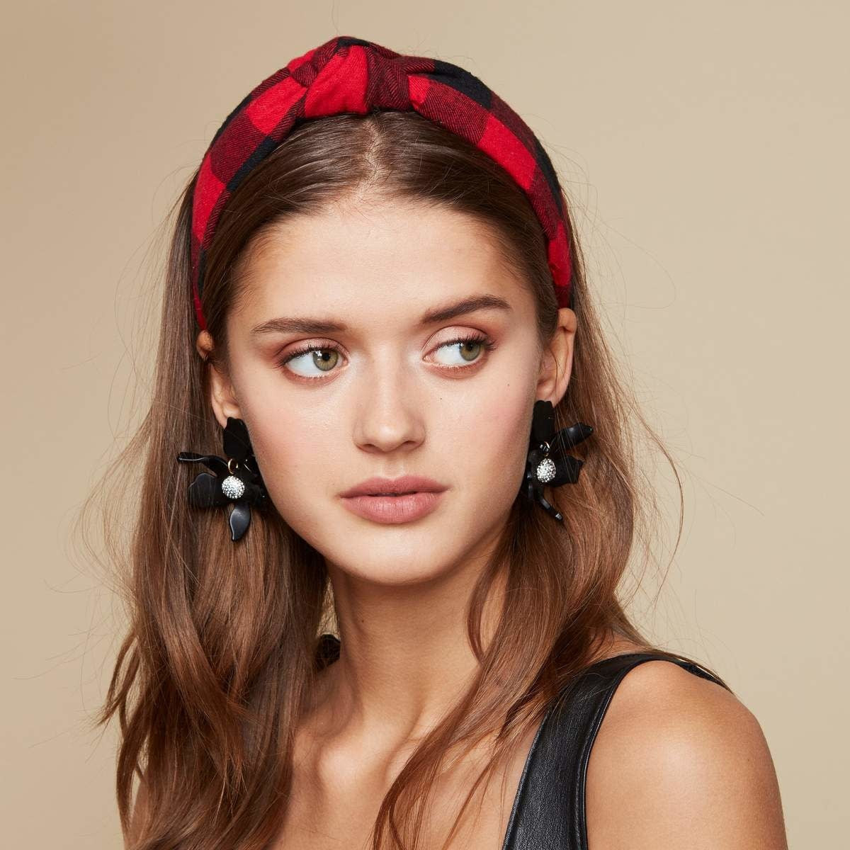 Lele Sadoughi Small Crystal Lily Earrings