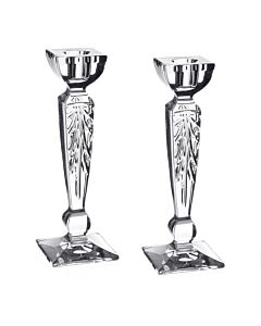 William Yeoward Crystal Iris Candlestick Set of 2 | 8in
