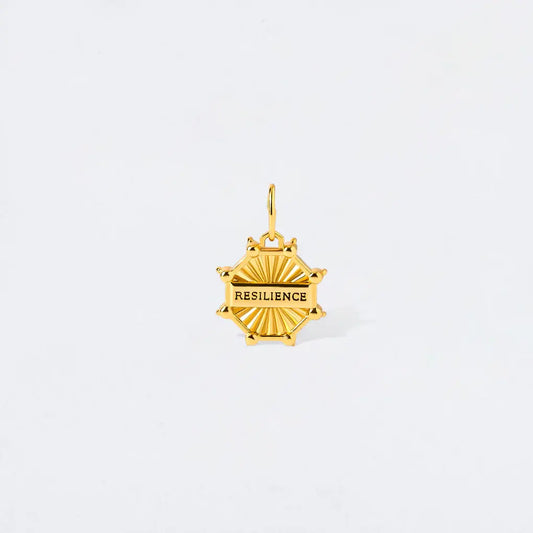 Resilience Heart Charm Pendant