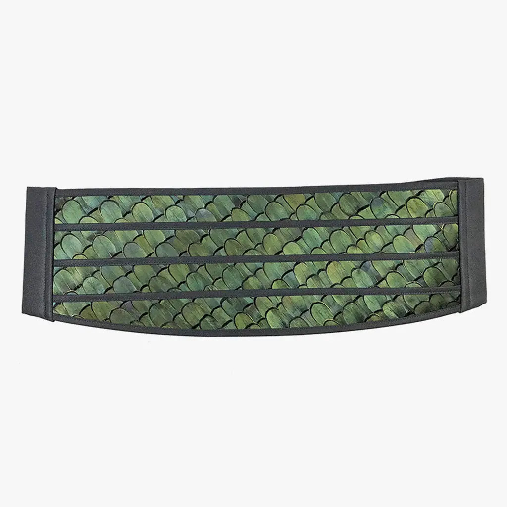 Brackish Kirby Feather Cummerbund