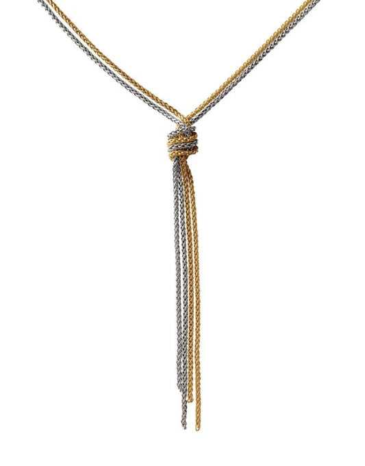 Knaughty II Long Multi-Strand Knot Nnecklace