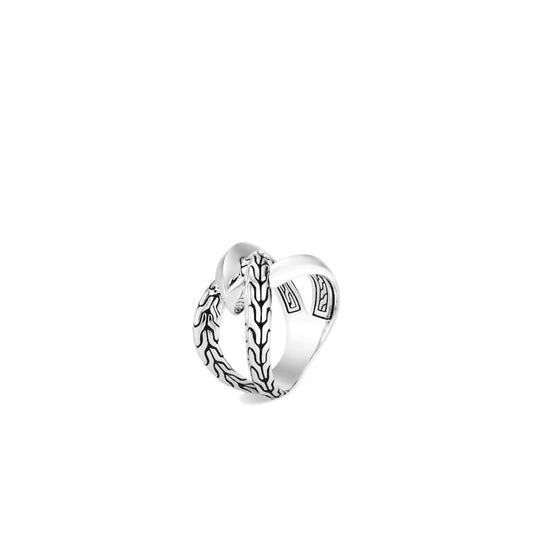 Classic Chain Knife Edge Ring