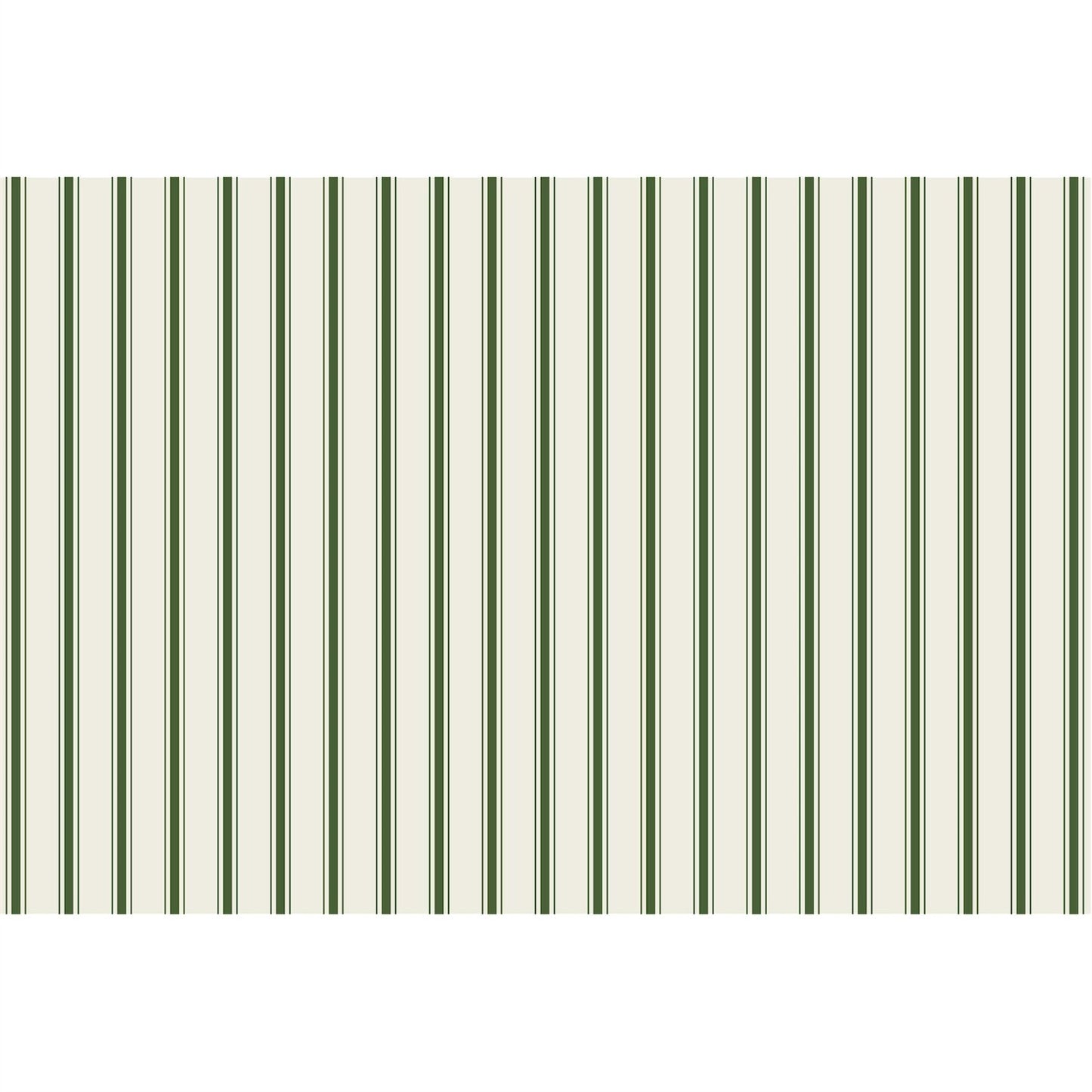 Green Ribbon Stripe Placemat