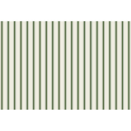 Green Ribbon Stripe Placemat