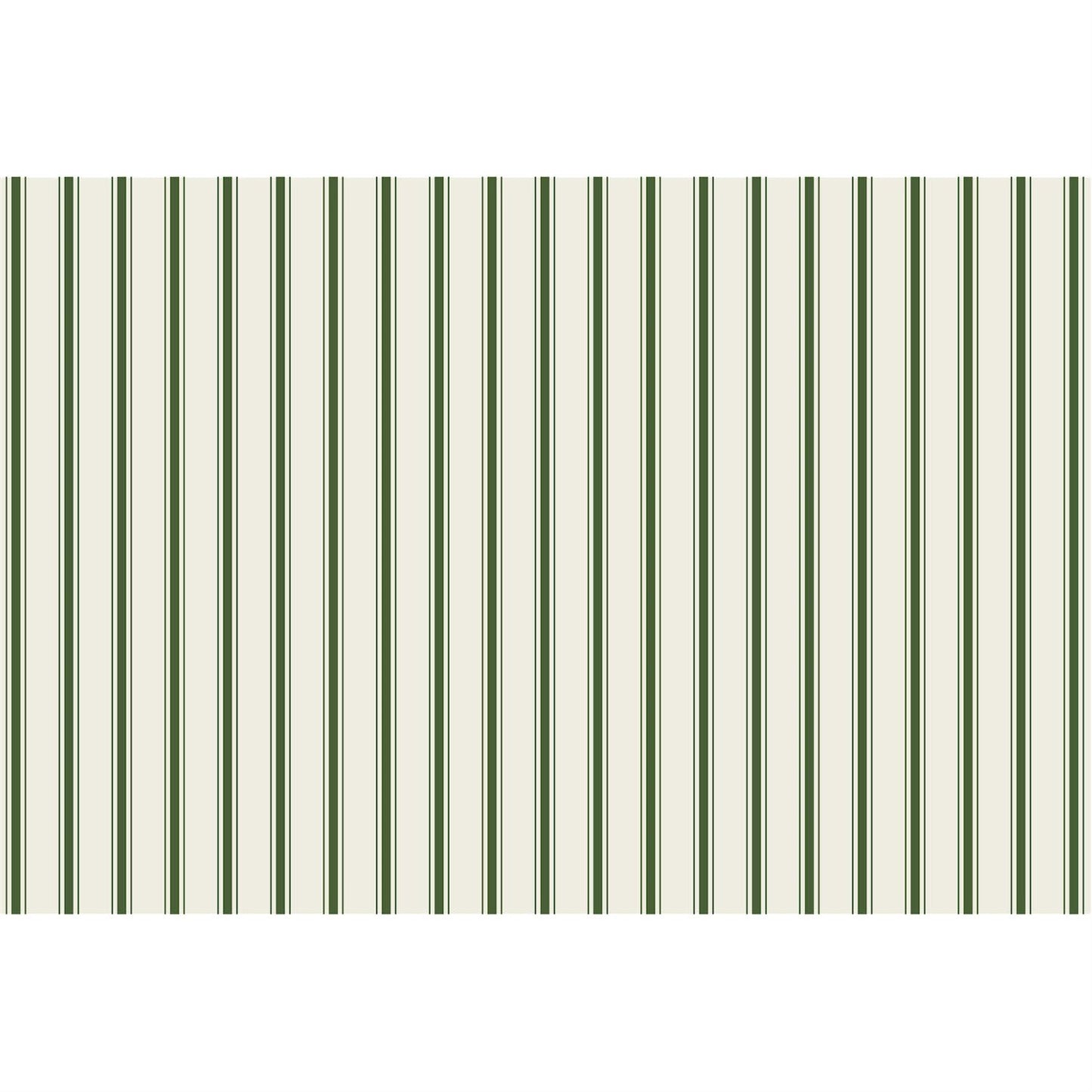 Green Ribbon Stripe Placemat