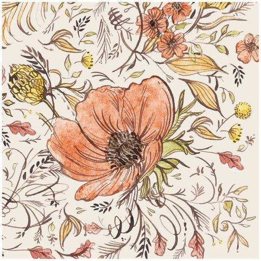 Autumn Arrangement Cocktail Napkin