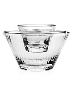 William Yeoward Crystal Natalia Seafood Caviar Server | 7.75in