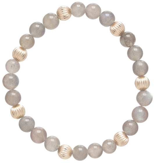6mm Labradorite Sincerity Bracelet