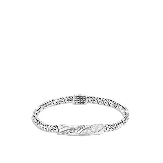 Lahar 5MM Station Bracelet With Diamonds
