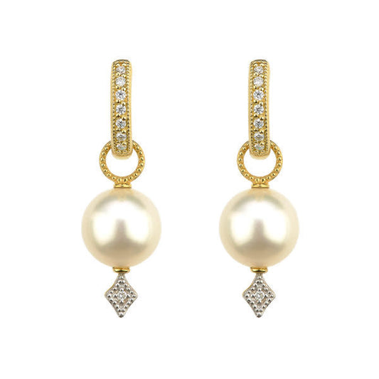 Large Lisse Pearl Earring Charms