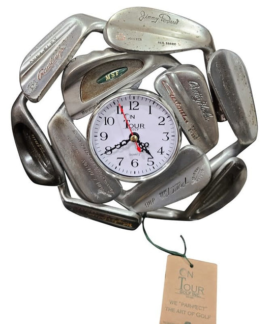 Golf Irons Wall Clock