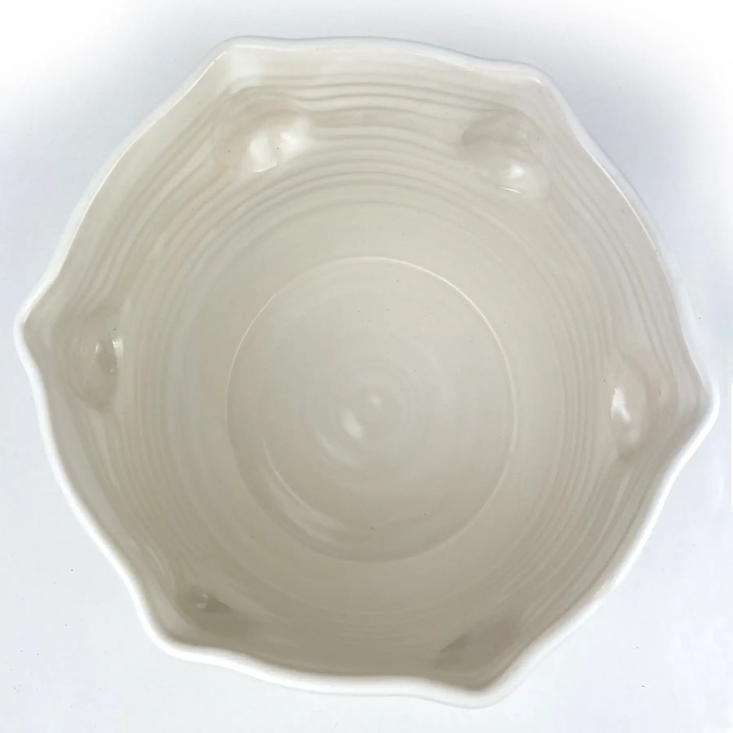 9in x 6in Viso Large Face Bowl | White