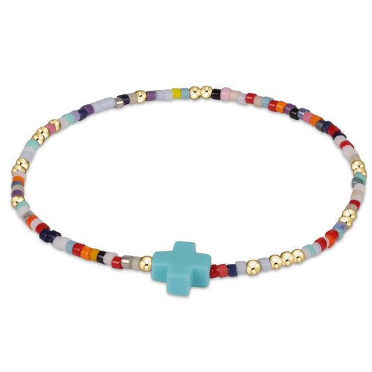 eNewton Extends Hope Unwritten Signature Cross Bracelet | Hot Mess