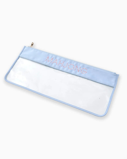 Mahjong Tile  Bag | Light Blue