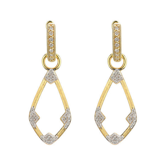Lisse Small Open Kite Earring Charms