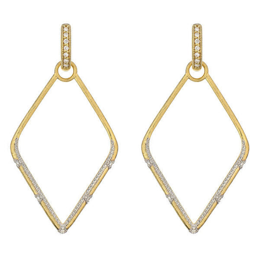 Lisse Large Simple Kite Earring Charms