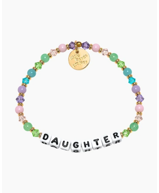 Daughter Gumdrop Stretch Bracelet