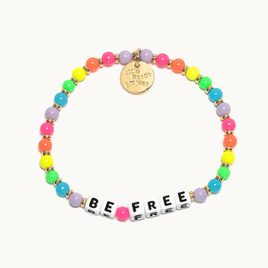 Be Free Flashing Lights Stretch Bracelet