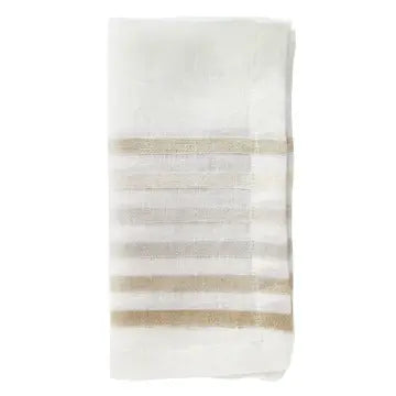 Bodrum Logan Napkins Set of 4 | 21in Beige