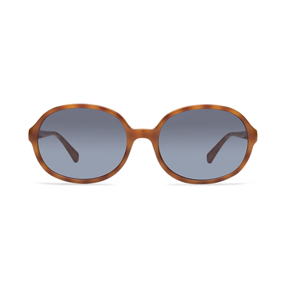 Lois Sunglasses Shiny Vintage Tortoise | +0.00
