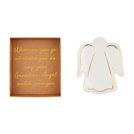 Long Angel Wings Tidbit Dish | 5x4.5in