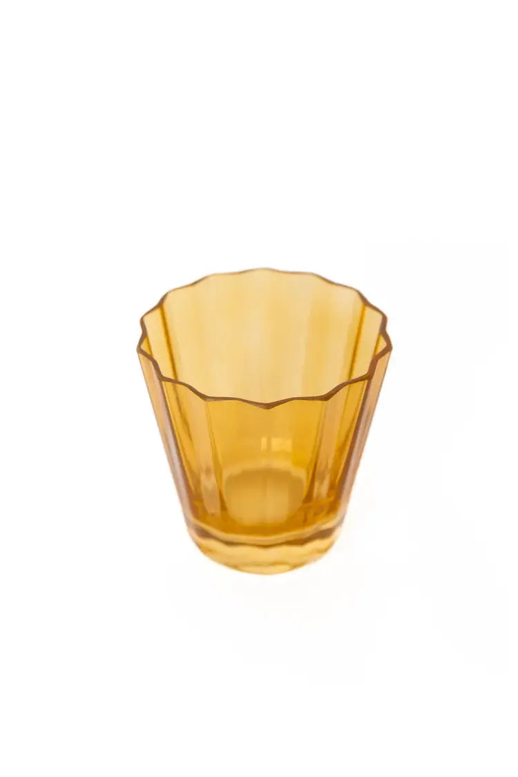 Estelle Colored Low Ball Glass
