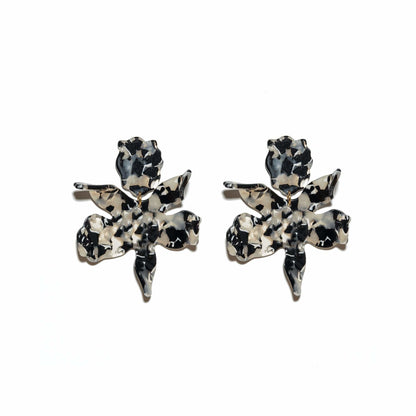 Lele Sadoughi Small Paper Lily Earrings