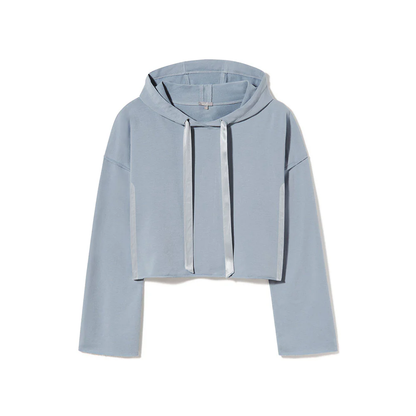 Bianca Satin Inset Hoodie |
