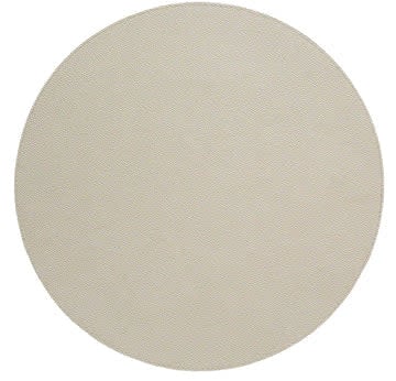 Bodrum Skate Round Placemats Set of 4 | 16in Pearl