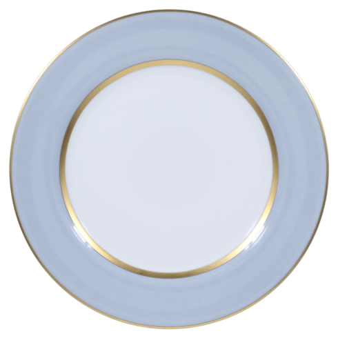 Royal Limoges Mak Grey + Gold Presentation Plate | 12in