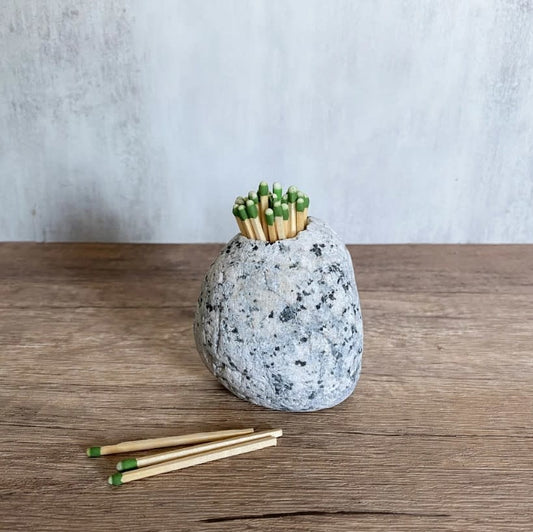 Granite Match/Toothpick Holder
