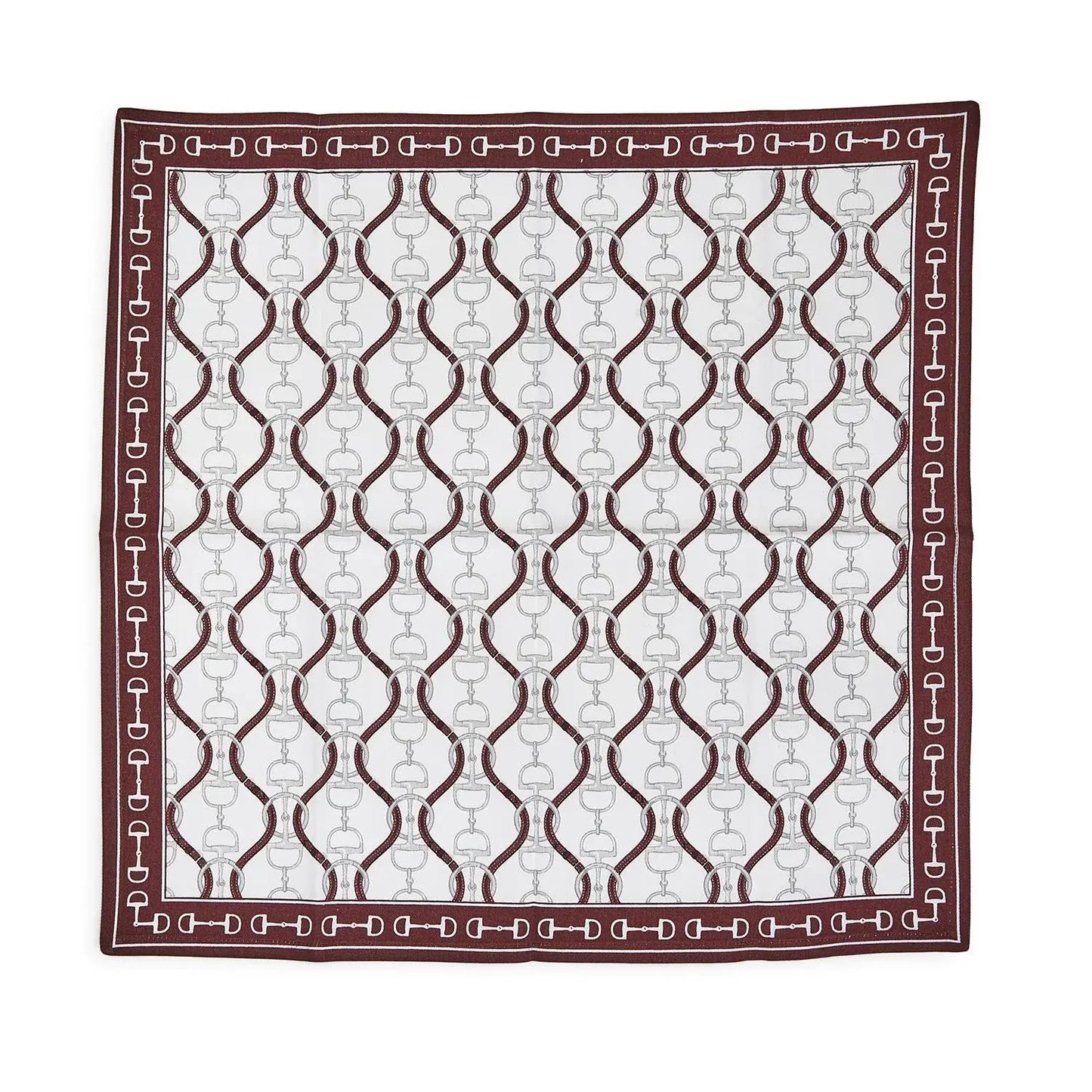 Equestrian Cloth Napkin Set of 4