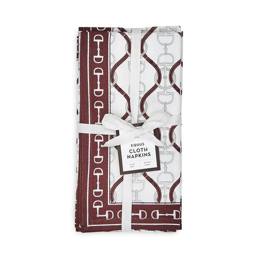 Equestrian Cloth Napkin Set of 4